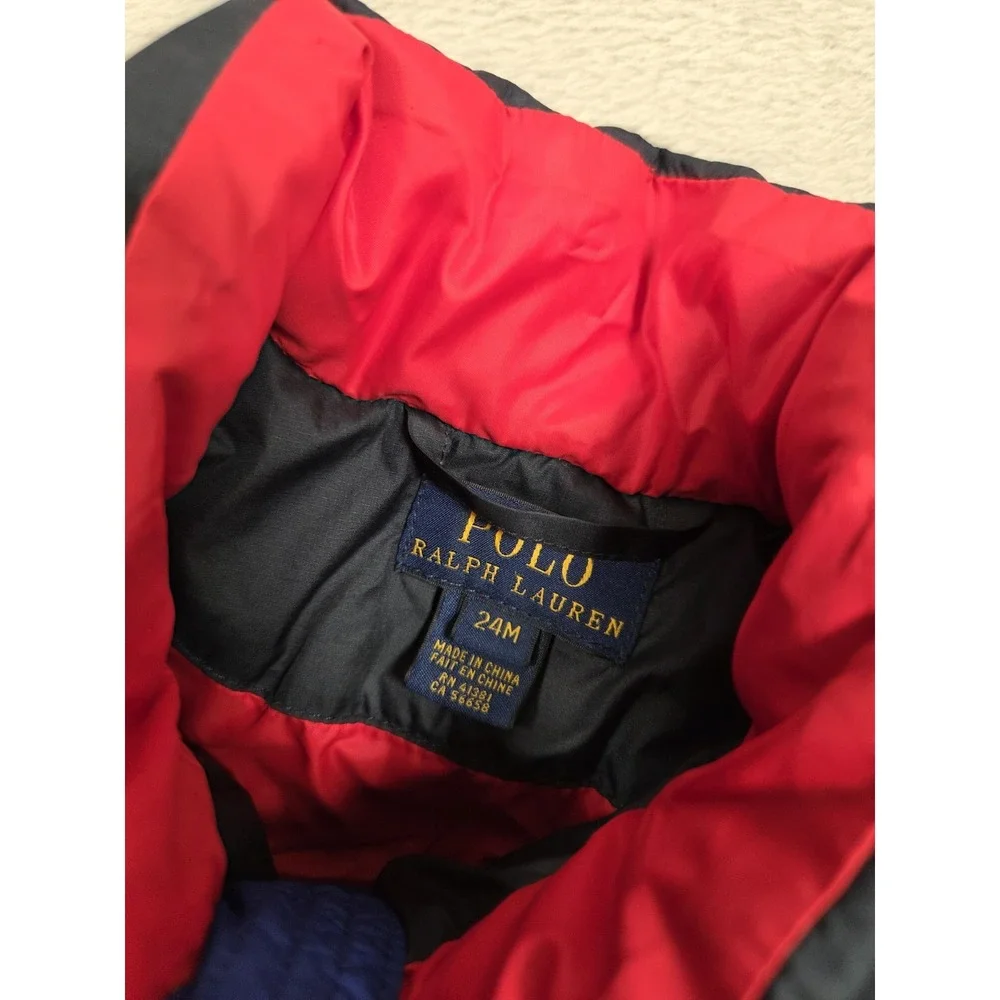 Polo Ralph Lauren Down‎ Jacket Puffer Coat Kids 24M Baby Toddler